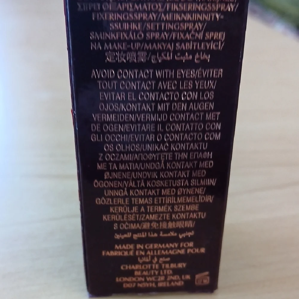 Charlotte Tilbury Airbrush Flawless Setting Spray 34ml Travel Size